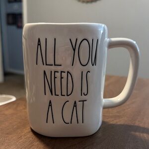 Rae Dunn Cat Coffee Mug